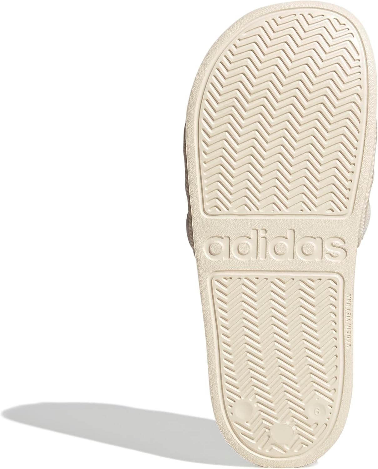 image:imageadidas Unisex Adult Adilette Shower Slide SandalWonder WhiteWonder WhiteWonder White