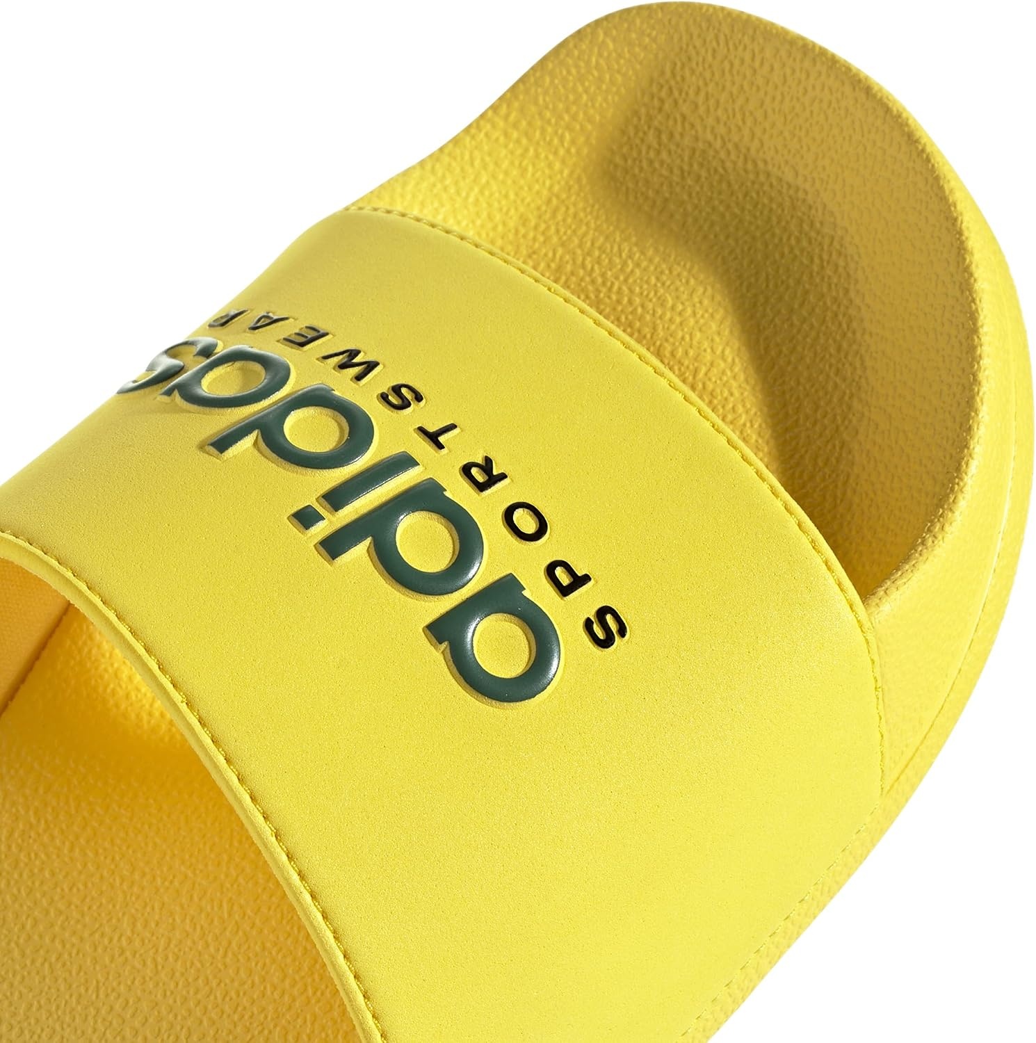 image:imageadidas Unisex Adult Adilette Shower Slide SandalYellowYellowCollegiate Green
