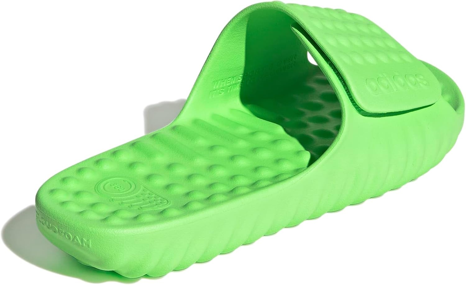 image:imageadidas Unisex Adult Adissage 360rec SandalLime BurstLime BurstLime Burst