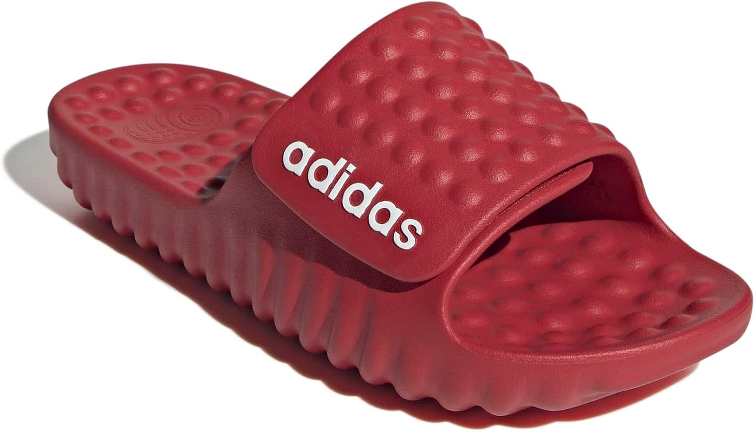 image:imageadidas Unisex Adult Adissage 360rec SandalTeam Power RedWhiteTeam Power Red