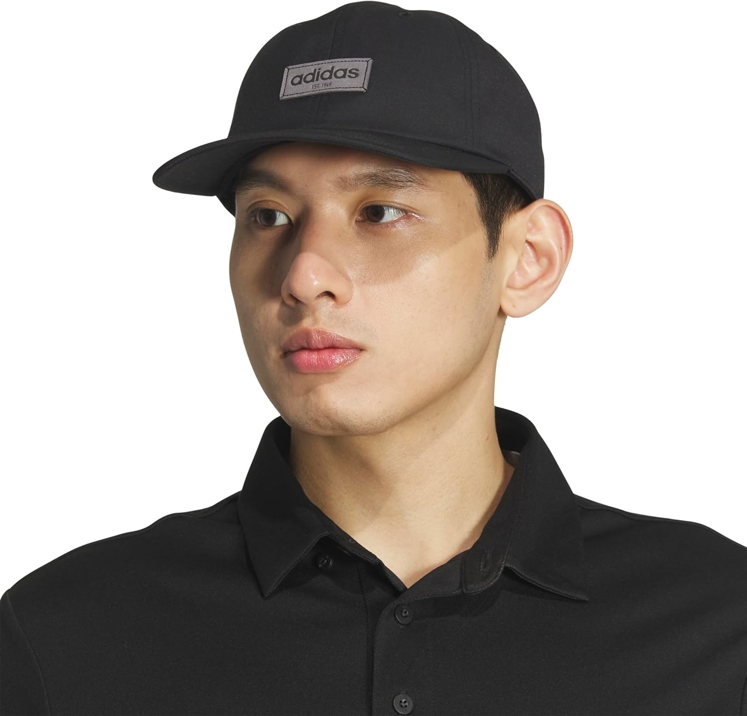 image:imageadidas Unisex Adult Court Hat Relaxed Fit Retro Strapback Baseball CapBlackGrey