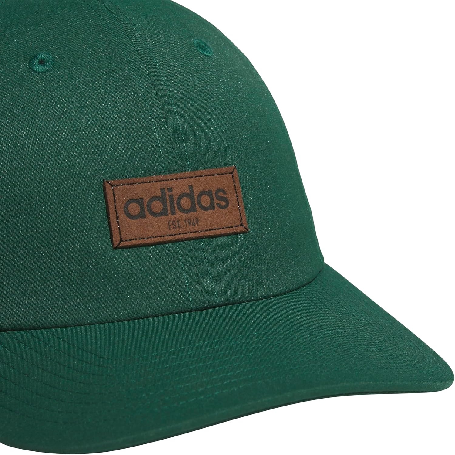 image:imageadidas Unisex Adult Court Hat Relaxed Fit Retro Strapback Baseball CapCollegiate GreenBlack