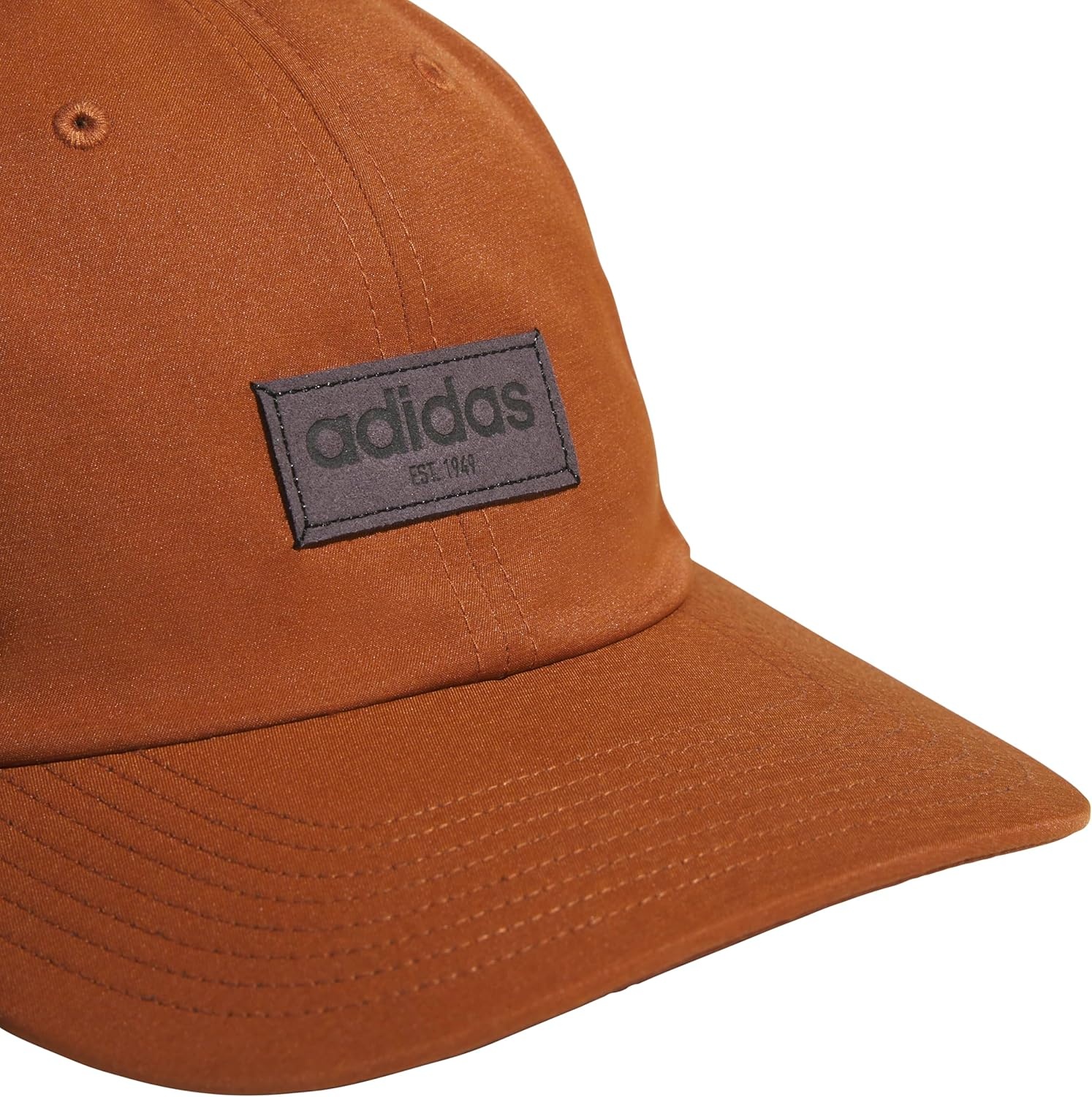 image:imageadidas Unisex Adult Court Hat Relaxed Fit Retro Strapback Baseball CapDusky Bronze BrownGrey FiveBlack