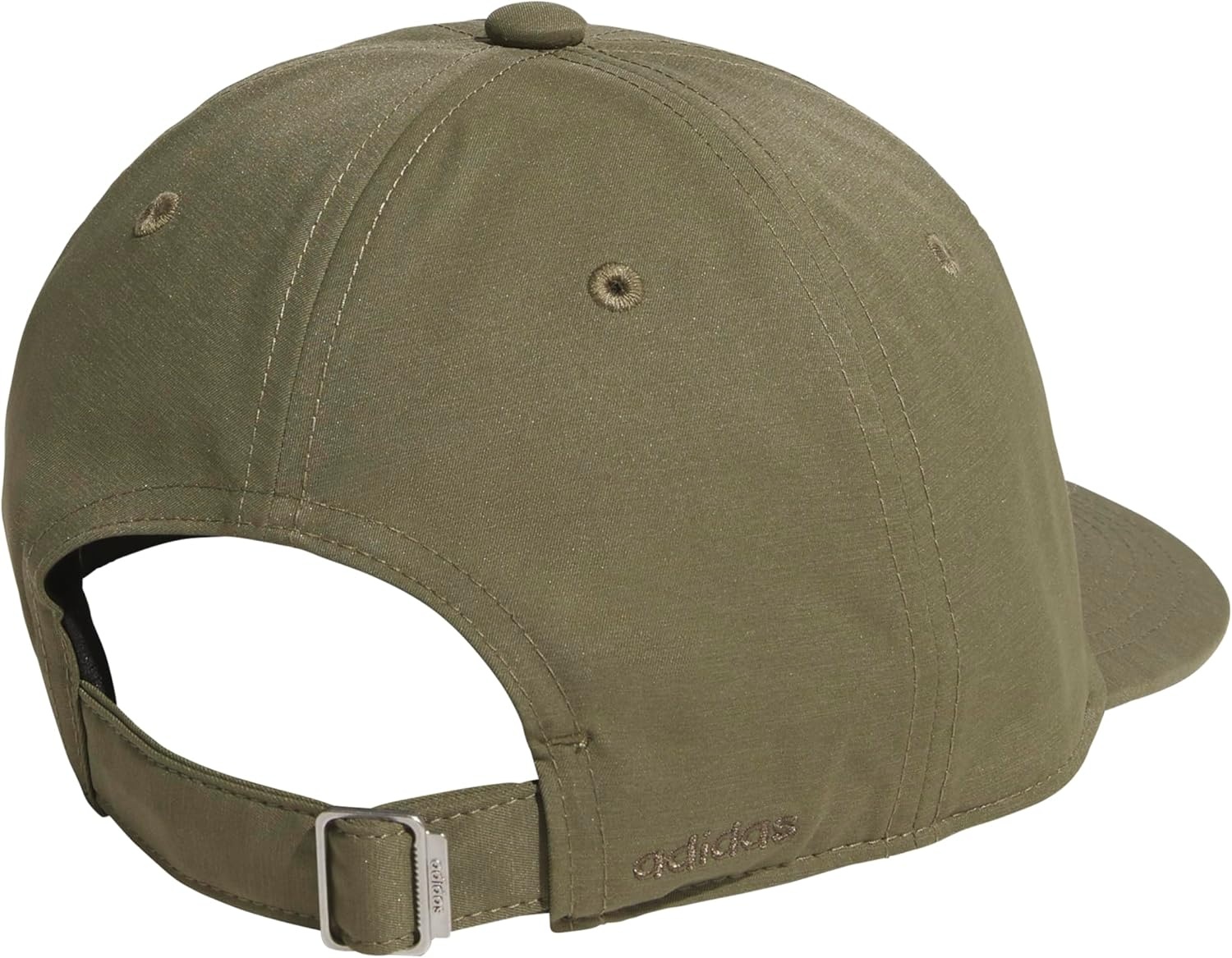 image:imageadidas Unisex Adult Court Hat Relaxed Fit Retro Strapback Baseball CapOlive Strata GreenEarth Strata BrownBlack