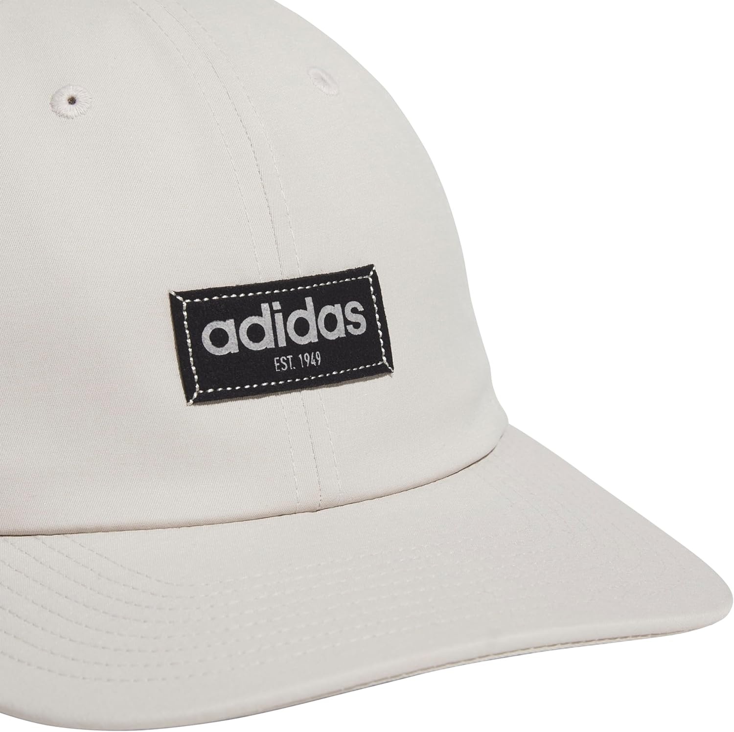 image:imageadidas Unisex Adult Court Hat Relaxed Fit Retro Strapback Baseball CapWonder Alumina GreyBlack