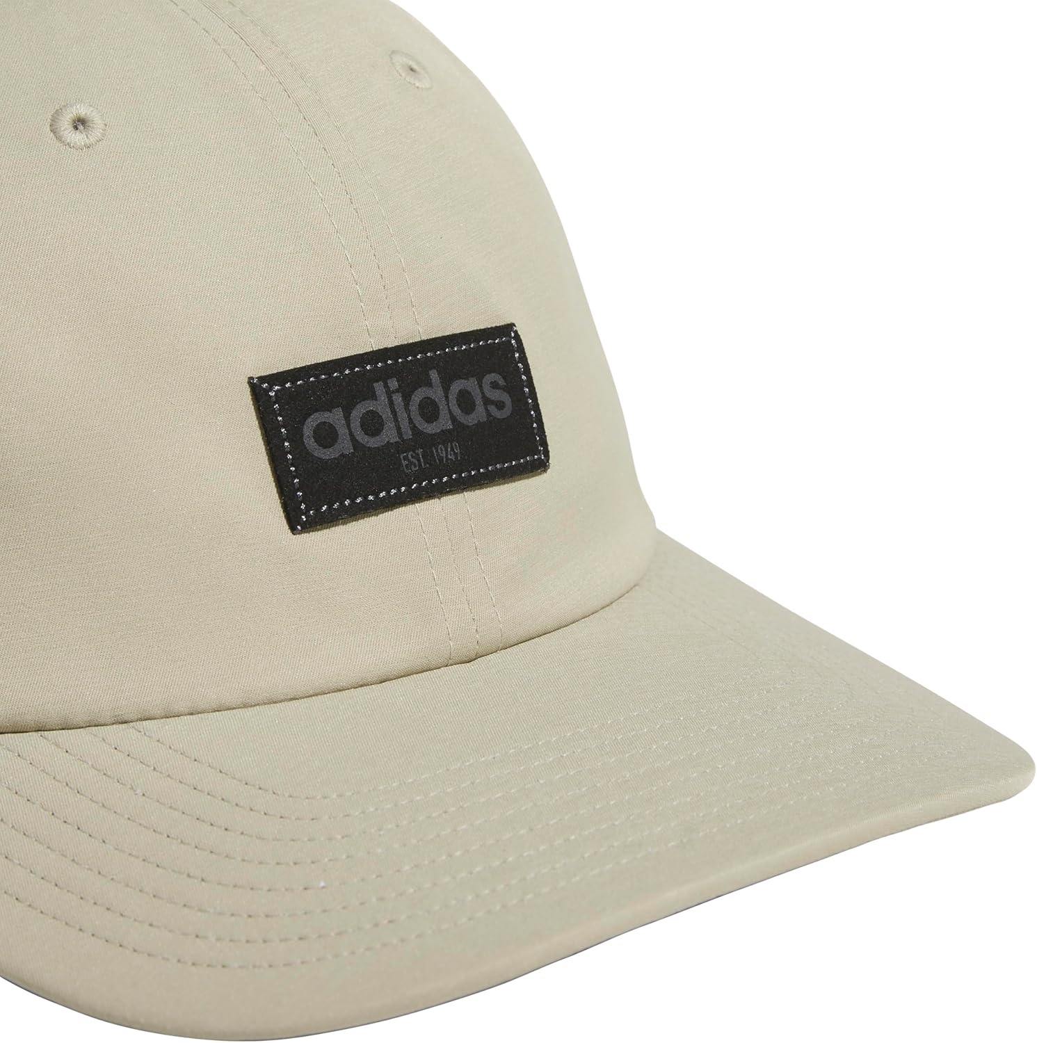 image:imageadidas Unisex Adult Court Hat Relaxed Fit Retro Strapback Baseball CapWonder Cargo KhakiBlackGrey Six