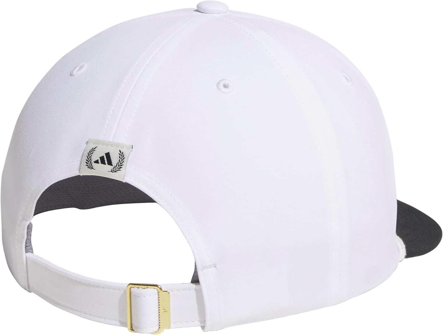 image:imageadidas Unisex Adult Foundation Strapback Hat Adjustable Baseball Cap with Classic LogoOff WhiteBlack