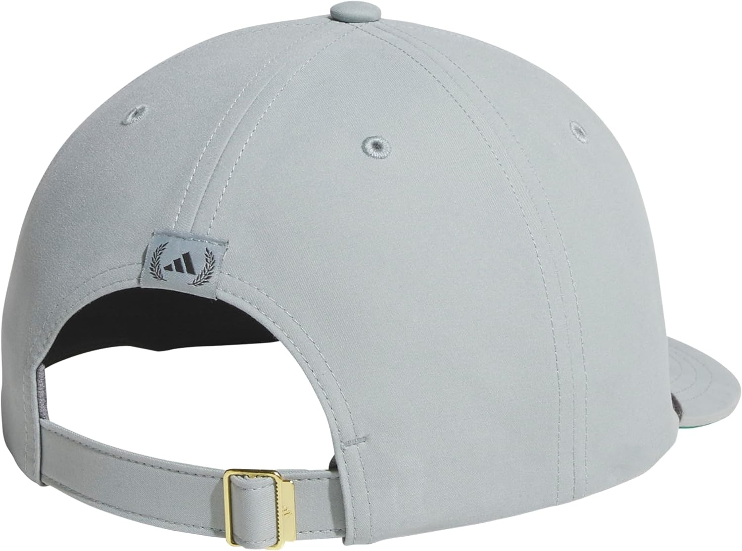 image:imageadidas Unisex Adult Foundation Strapback Hat Adjustable Baseball Cap with Classic LogoWonder Sage GreenGrey Six