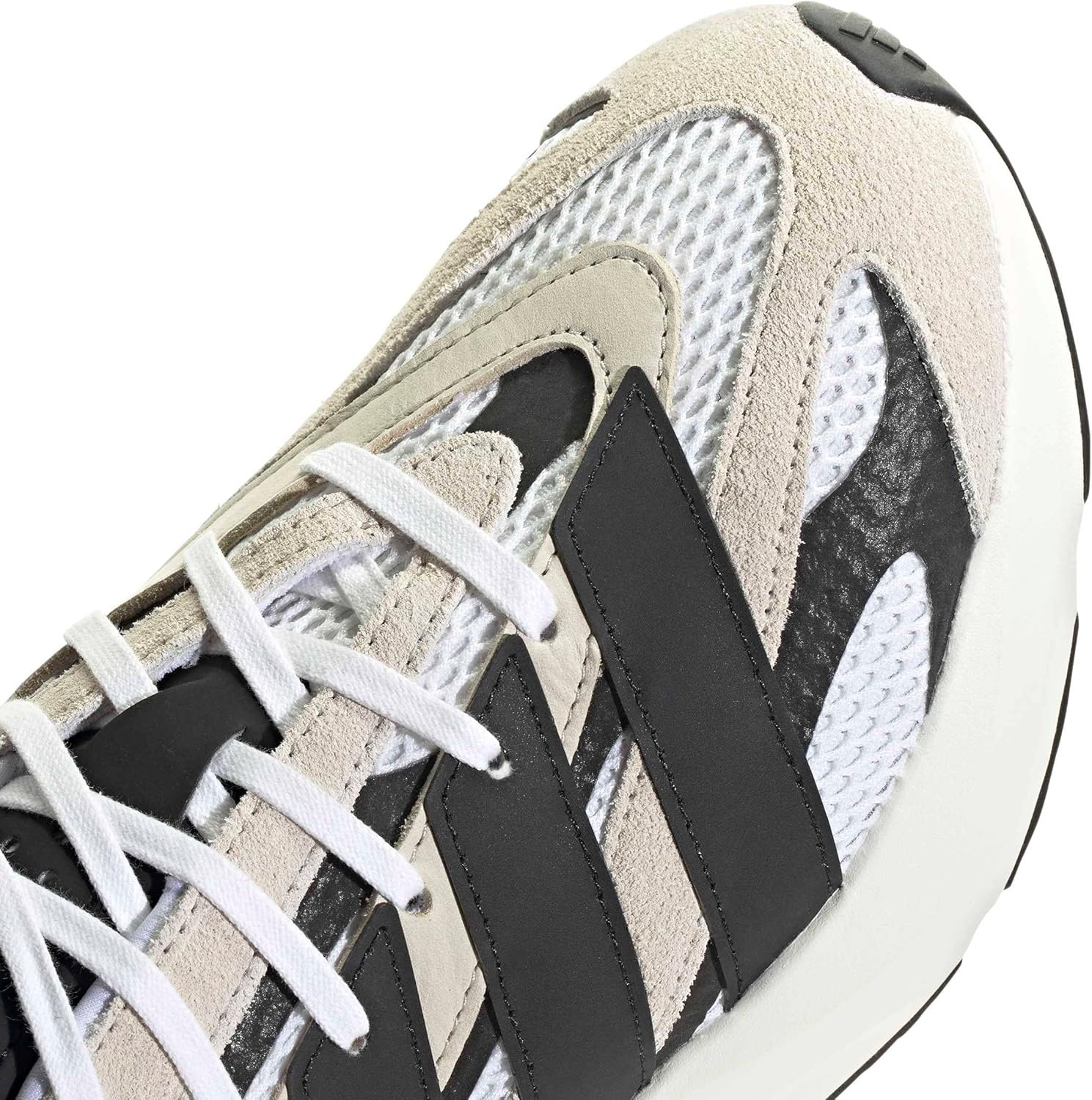 image:imageadidas Unisex Adult Lightblaze Athletic SandalsAluminaBlackWhite