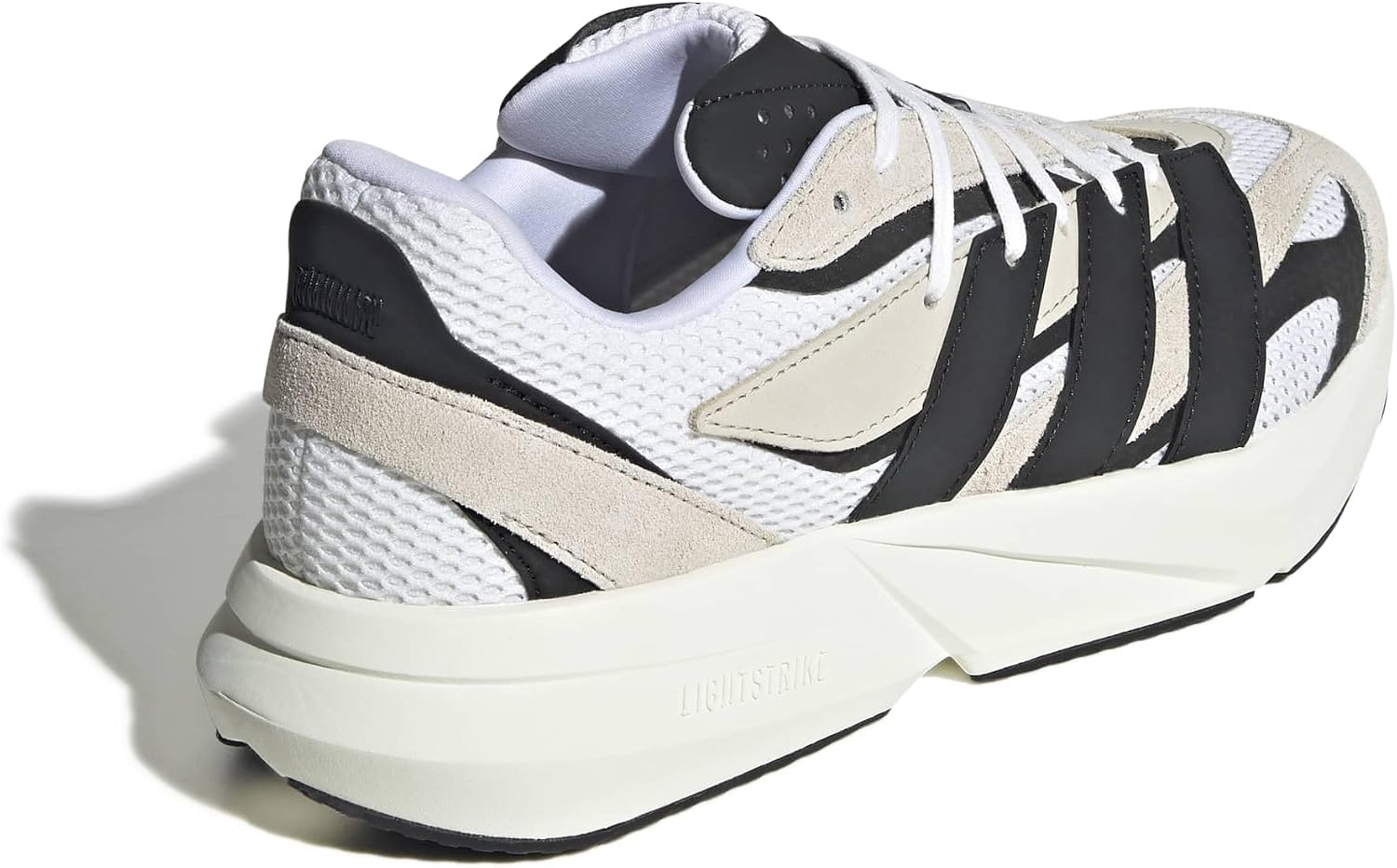image:imageadidas Unisex Adult Lightblaze Athletic SandalsAluminaBlackWhite