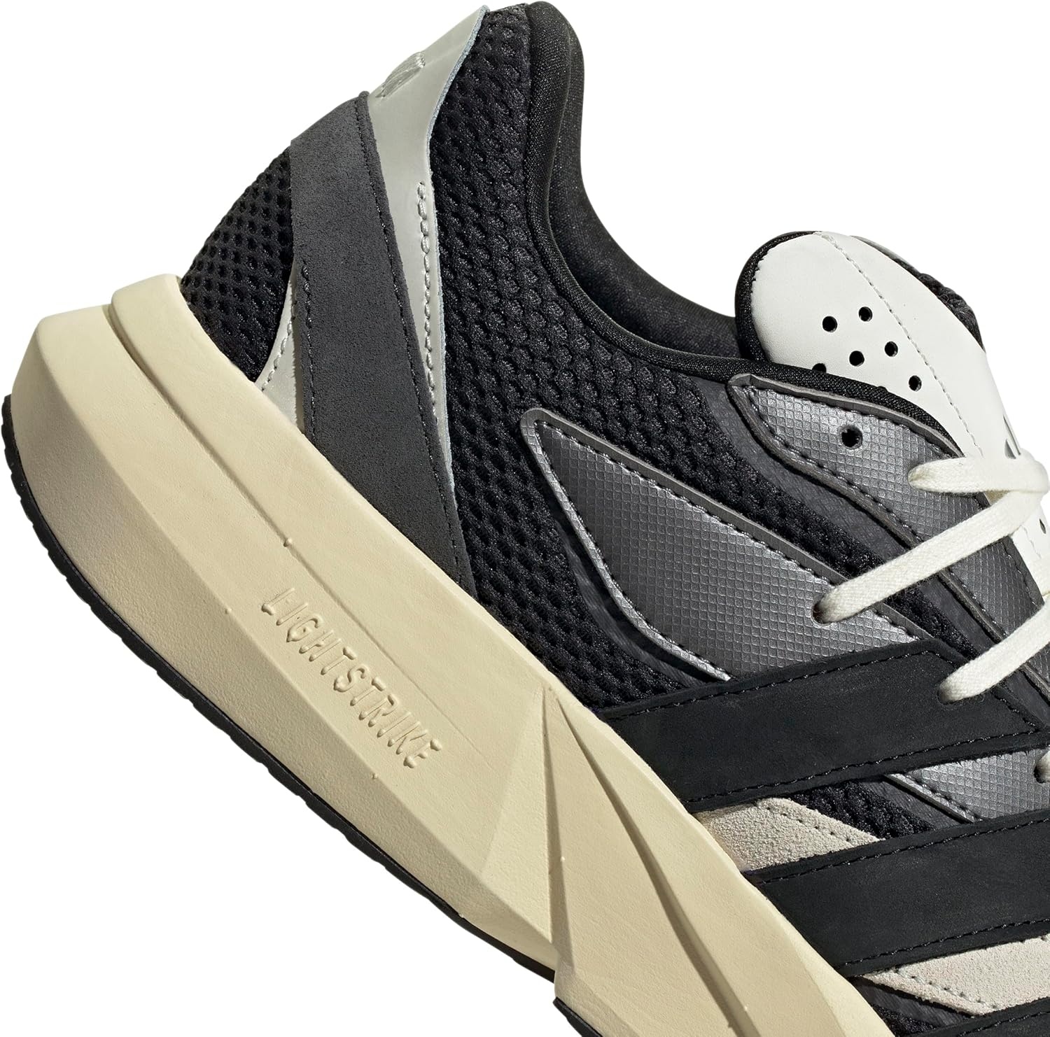 image:imageadidas Unisex Adult Lightblaze Athletic SandalsBlackBlackIron Metallic
