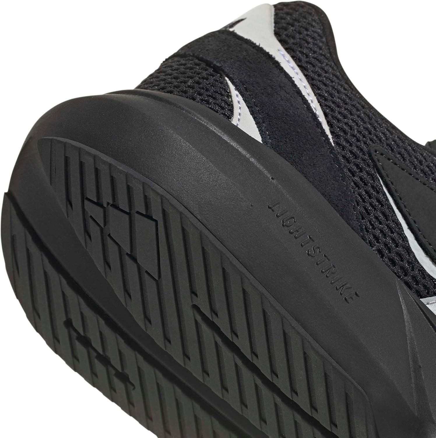 image:imageadidas Unisex Adult Lightblaze Athletic SandalsBlackMatte SilverBlack
