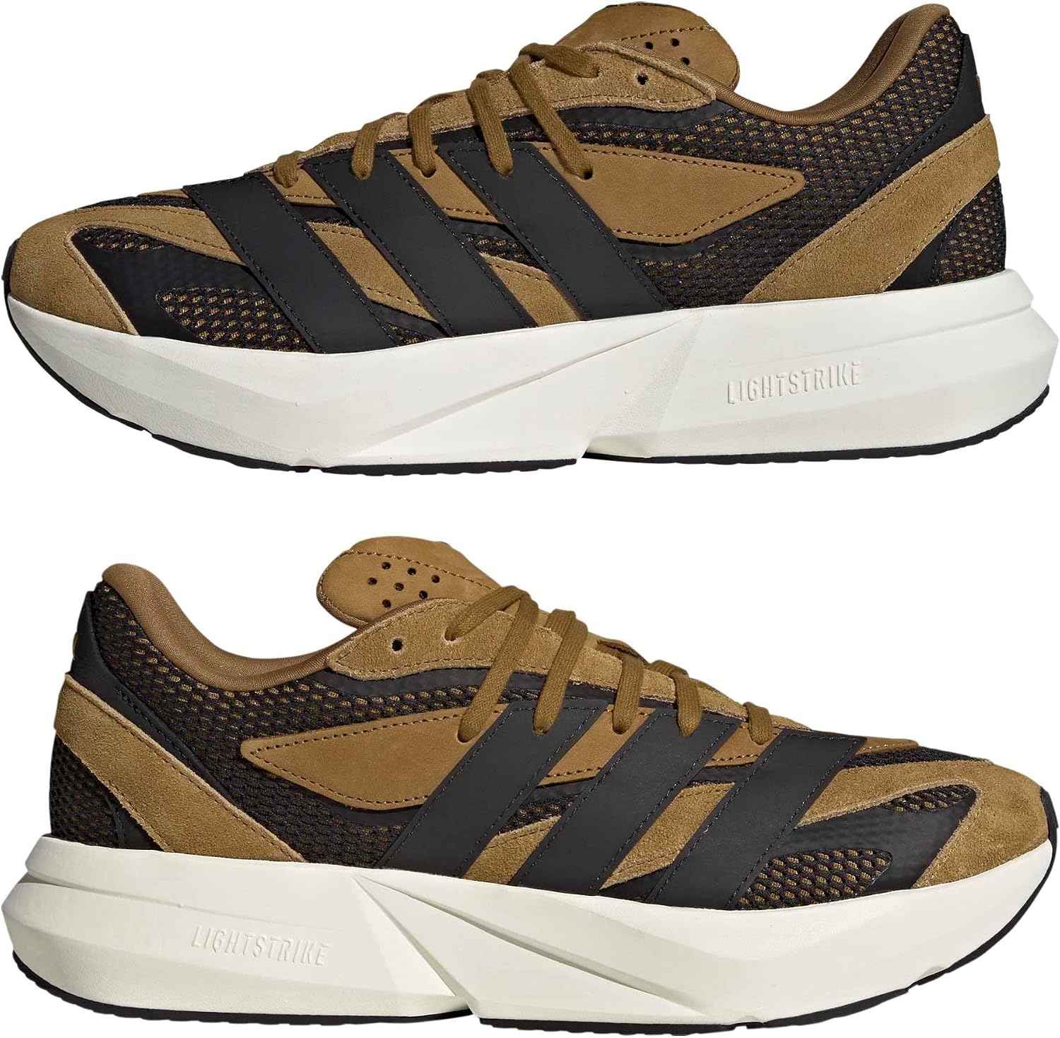 image:imageadidas Unisex Adult Lightblaze Athletic SandalsBronze StrataBlackOff White