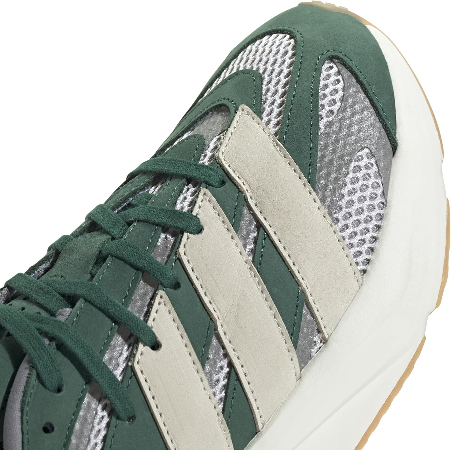 image:imageadidas Unisex Adult Lightblaze Athletic SandalsCollegiate GreenOff WhiteMatte Silver