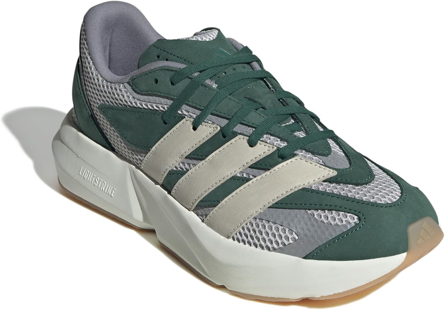 image:imageadidas Unisex Adult Lightblaze Athletic SandalsCollegiate GreenOff WhiteMatte Silver