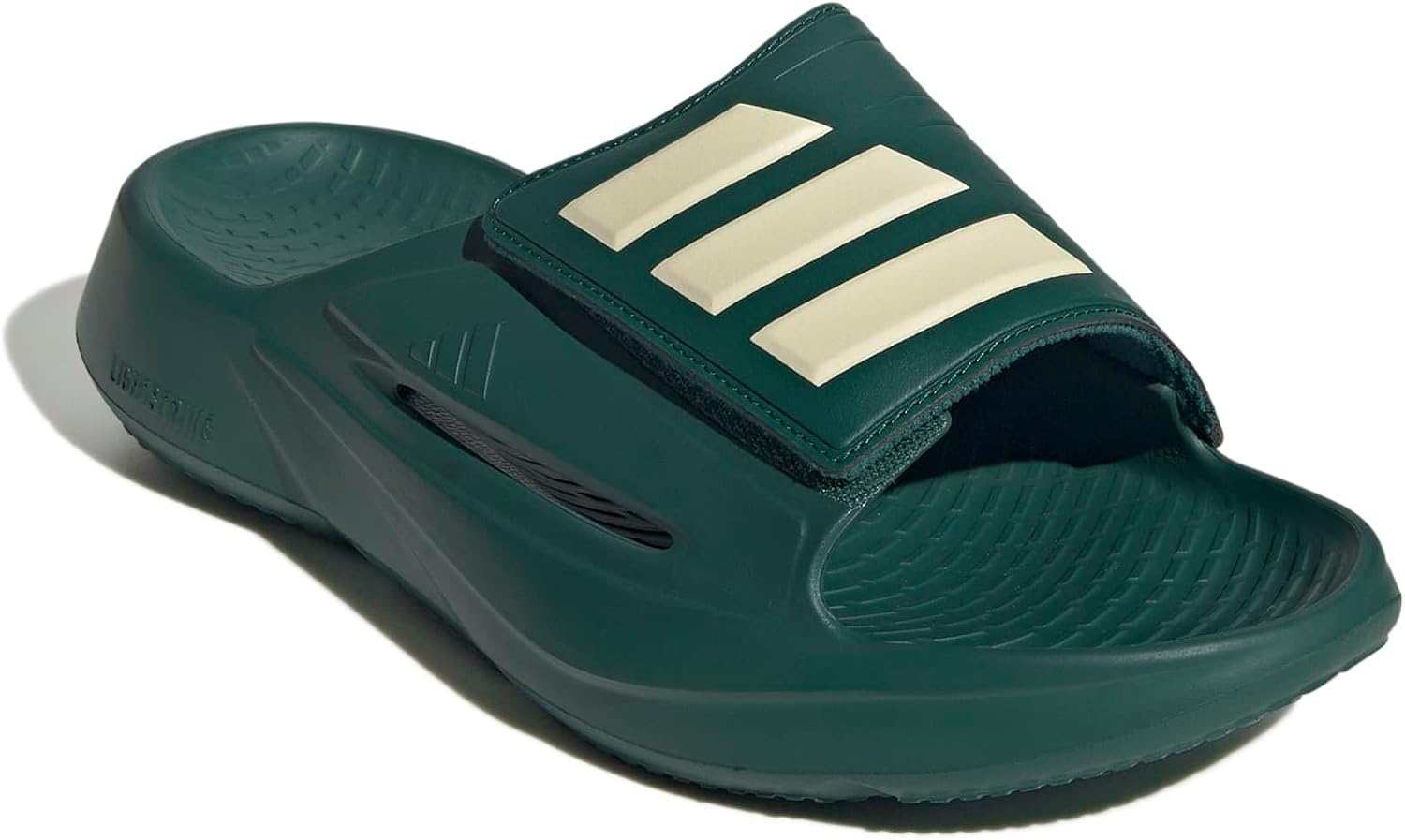 image:imageadidas Unisex Adult Lightblaze Athletic SandalsCollegiate GreenWarm VanillaCollegiate Green