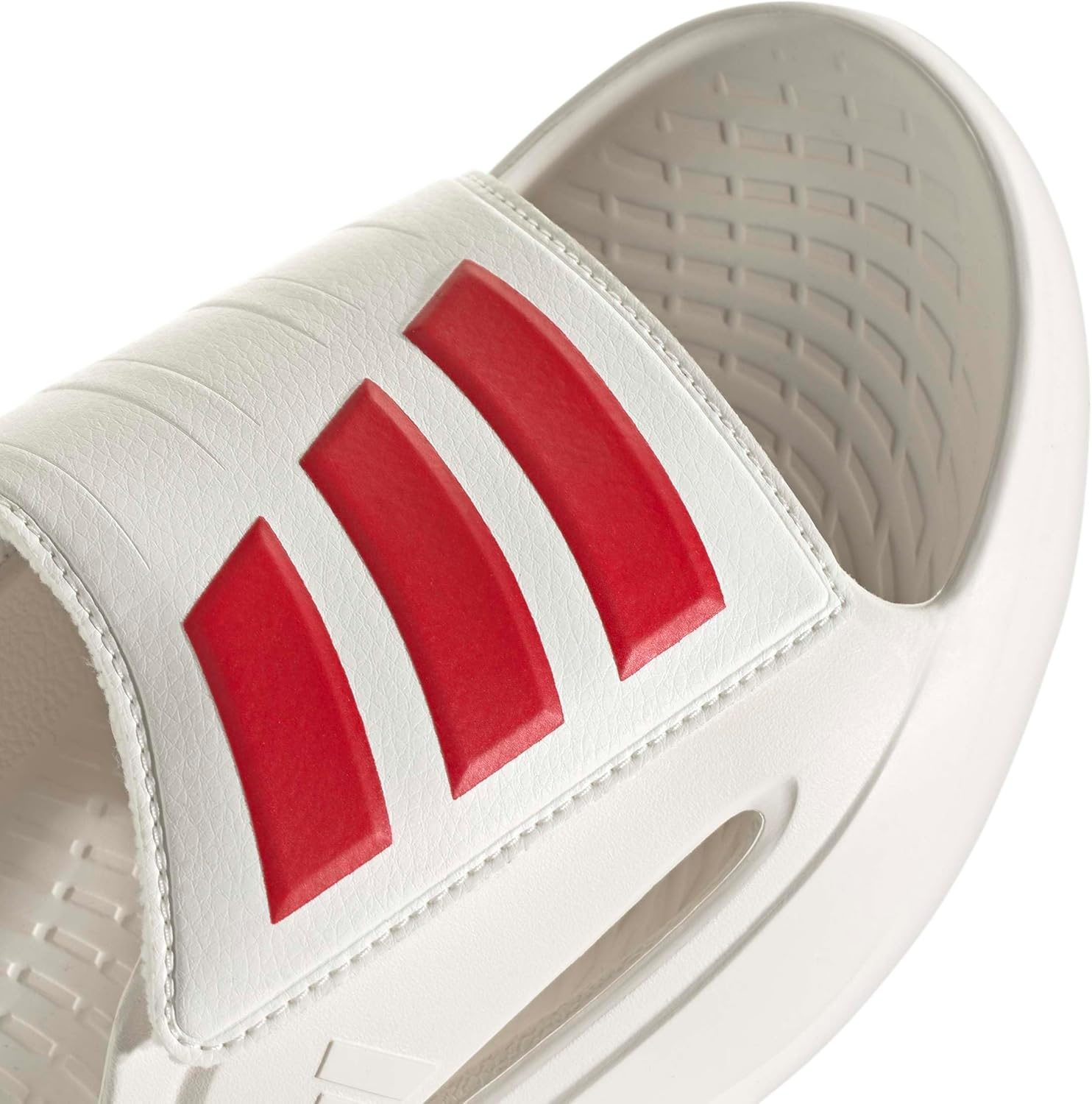 image:imageadidas Unisex Adult Lightblaze Athletic SandalsOff WhiteBetter ScarletOff White
