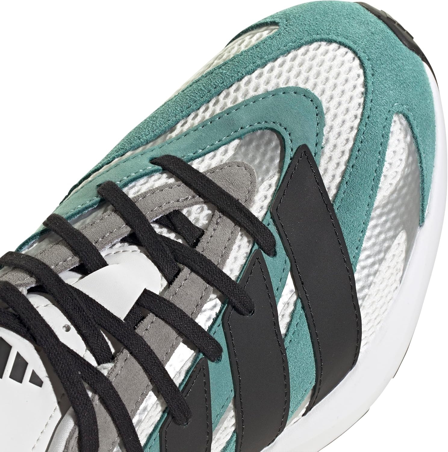 image:imageadidas Unisex Adult Lightblaze Athletic SandalsWhiteBlackCollegiate Green