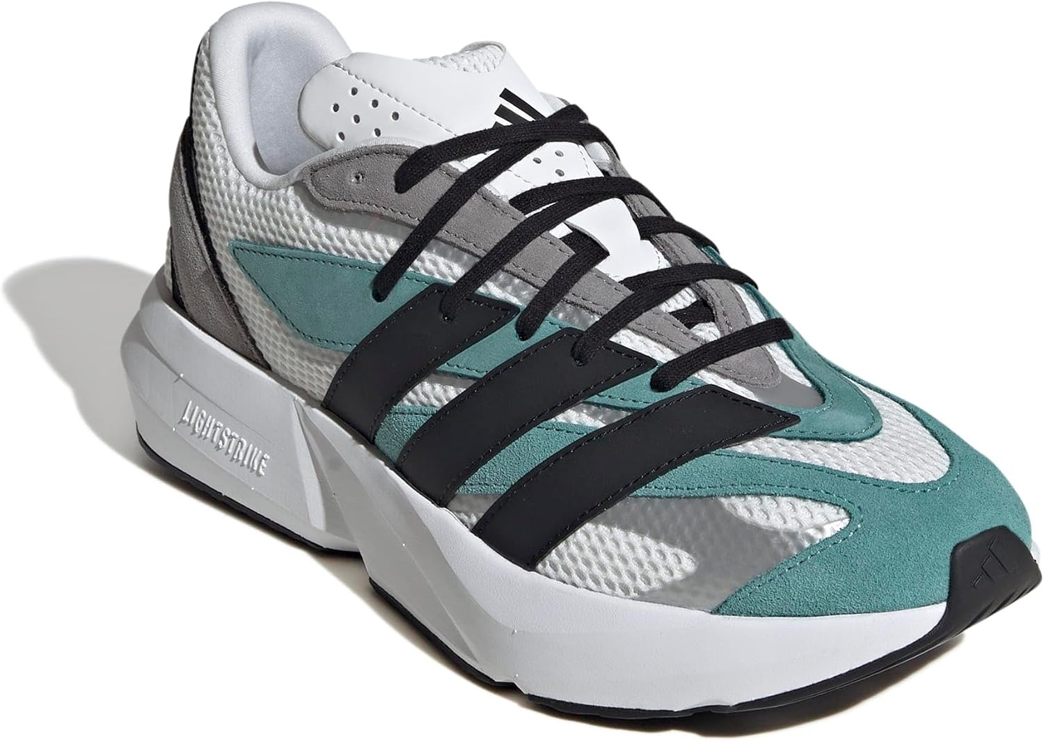 image:imageadidas Unisex Adult Lightblaze Athletic SandalsWhiteBlackCollegiate Green