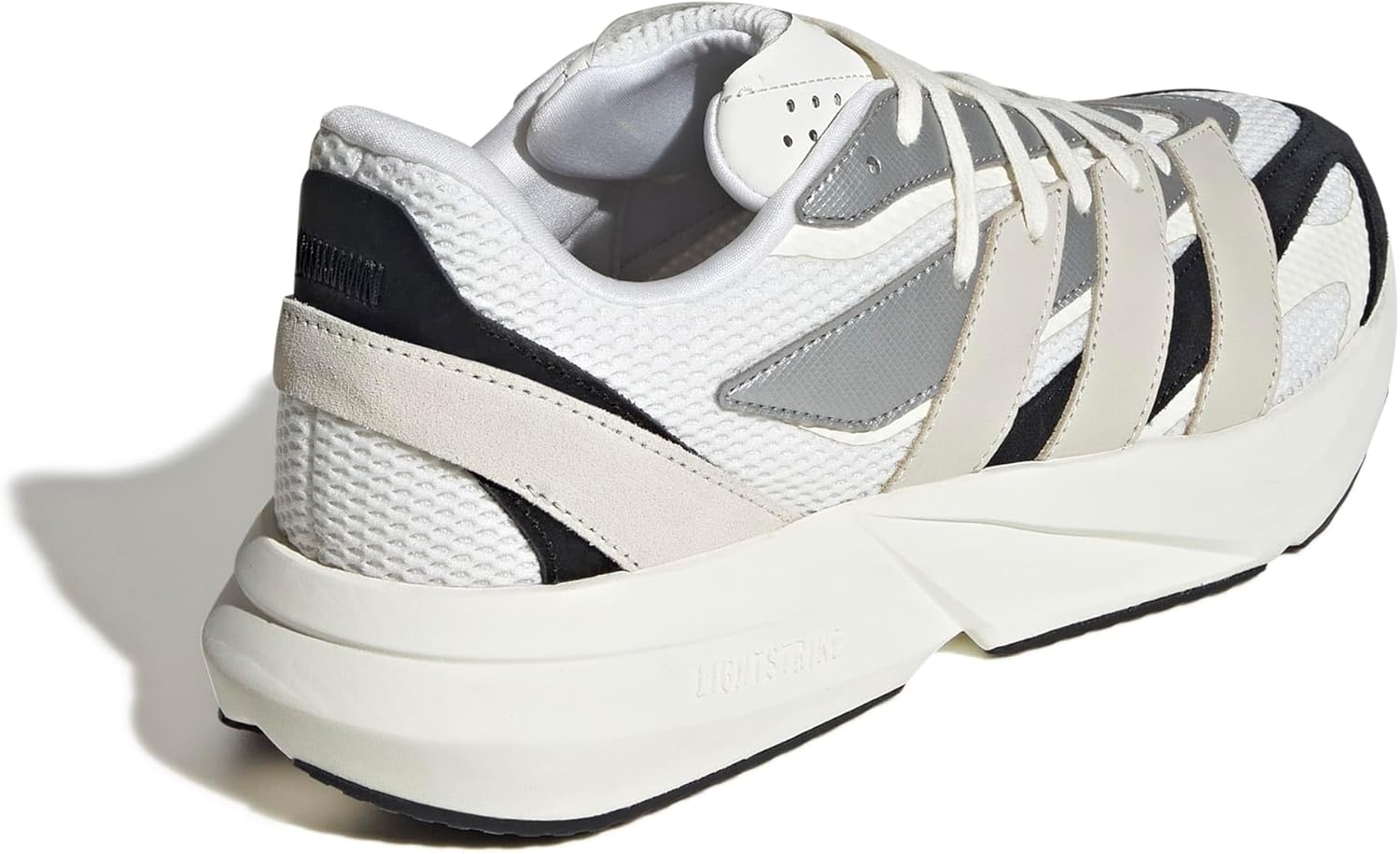 image:imageadidas Unisex Adult Lightblaze Athletic SandalsWhiteOff WhiteSilver Metallic