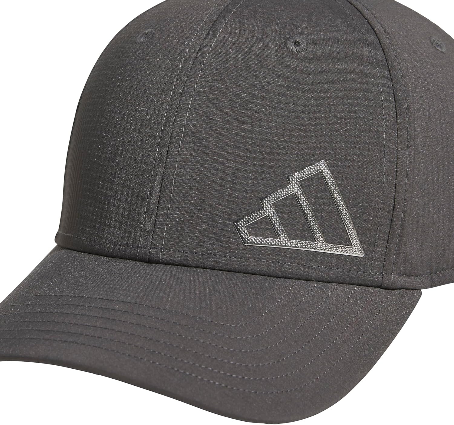 image:imageadidas Unisex Adult Showcase Hat Showcase Adjustable Athletic Sports CapGrey SixBlackBlack