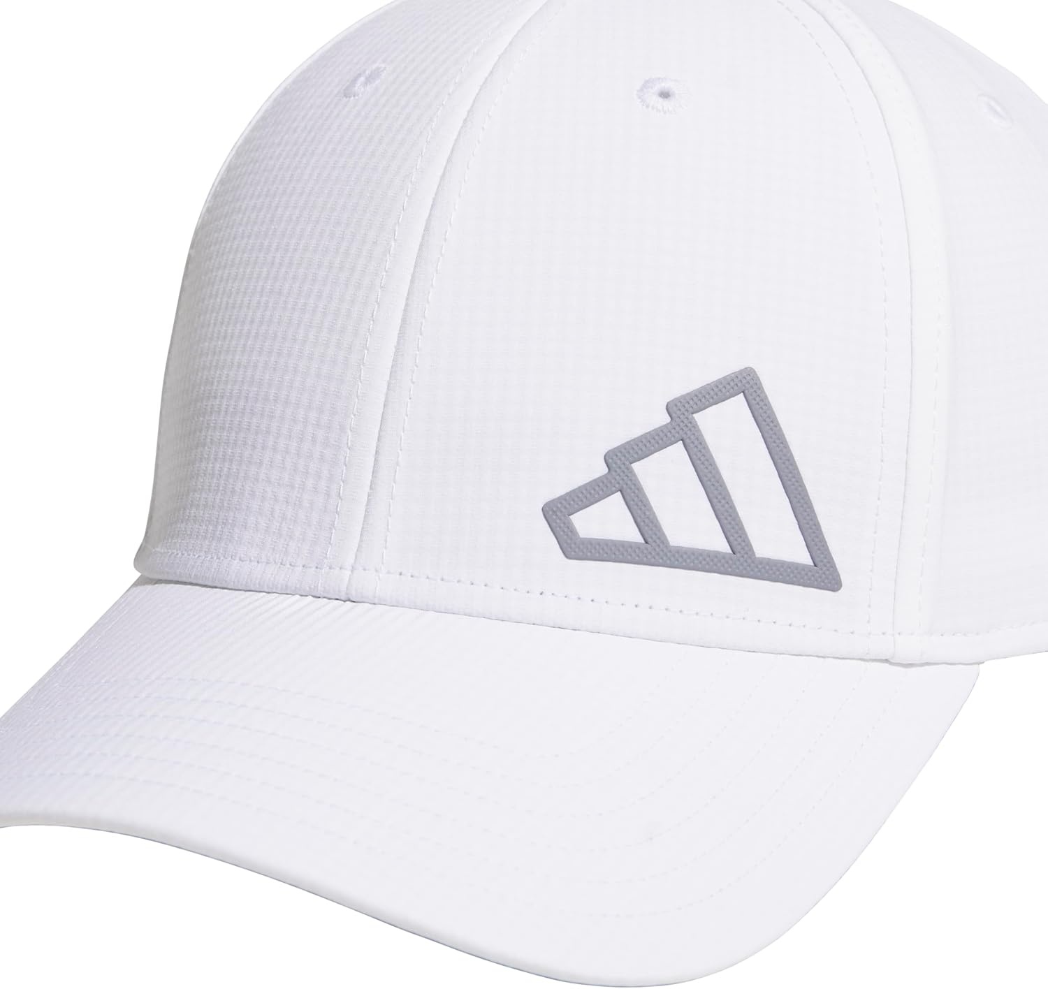 image:imageadidas Unisex Adult Showcase Hat Showcase Adjustable Athletic Sports CapWhiteGreyBlack