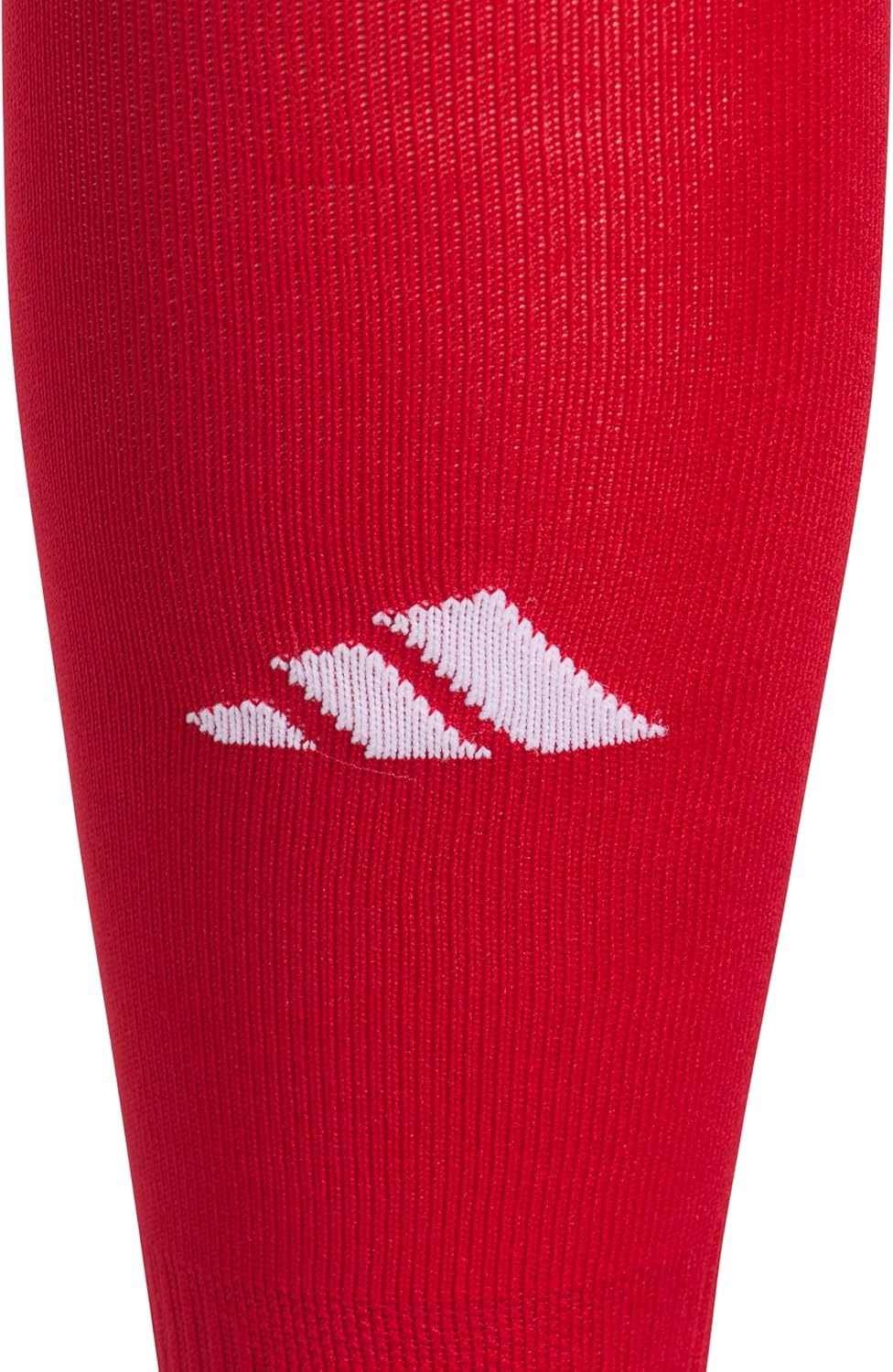 image:imageadidas Unisex Metro Soccer Socks or Calf Sleeves 1 Pair OvertheCalfTeam Power RedWhiteCalf Sleeve