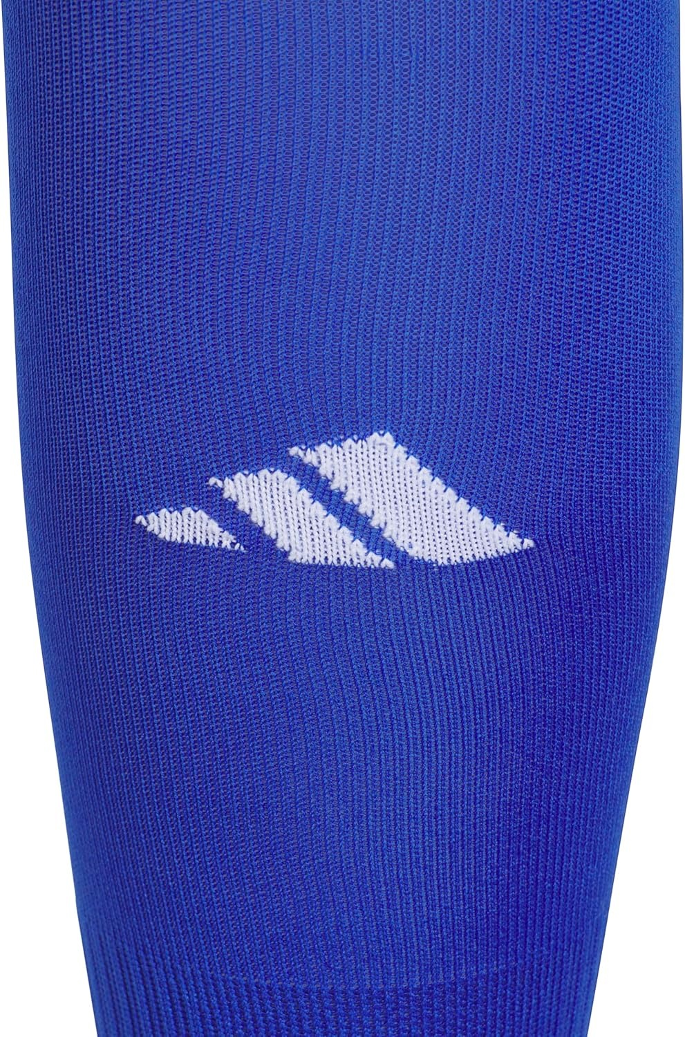 image:imageadidas Unisex Metro Soccer Socks or Calf Sleeves 1 Pair OvertheCalfTeam Royal BlueWhiteCalf Sleeve
