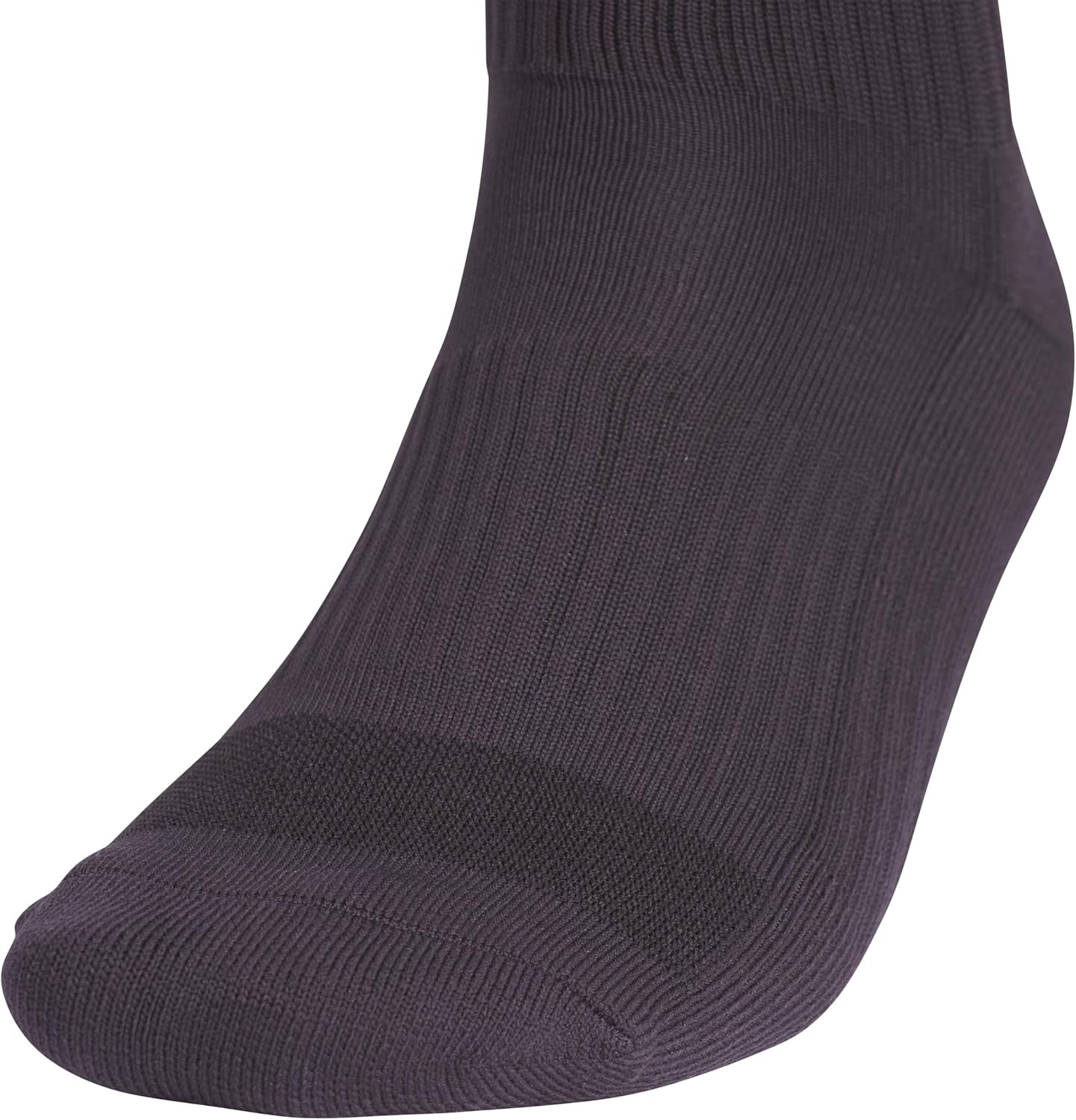 image:imageadidas Unisex Pure Training High Quarter Socks 2 Pairs Gym amp WorkoutAurora BlackTurbo Pink