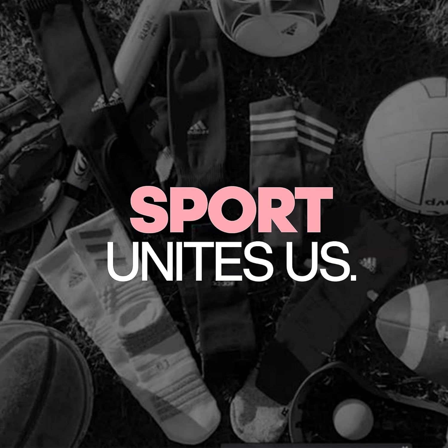 image:imageadidas Unisex Rivalry Sports Socks 2 Pairs Multisport OvertheCalf2WhiteBlack