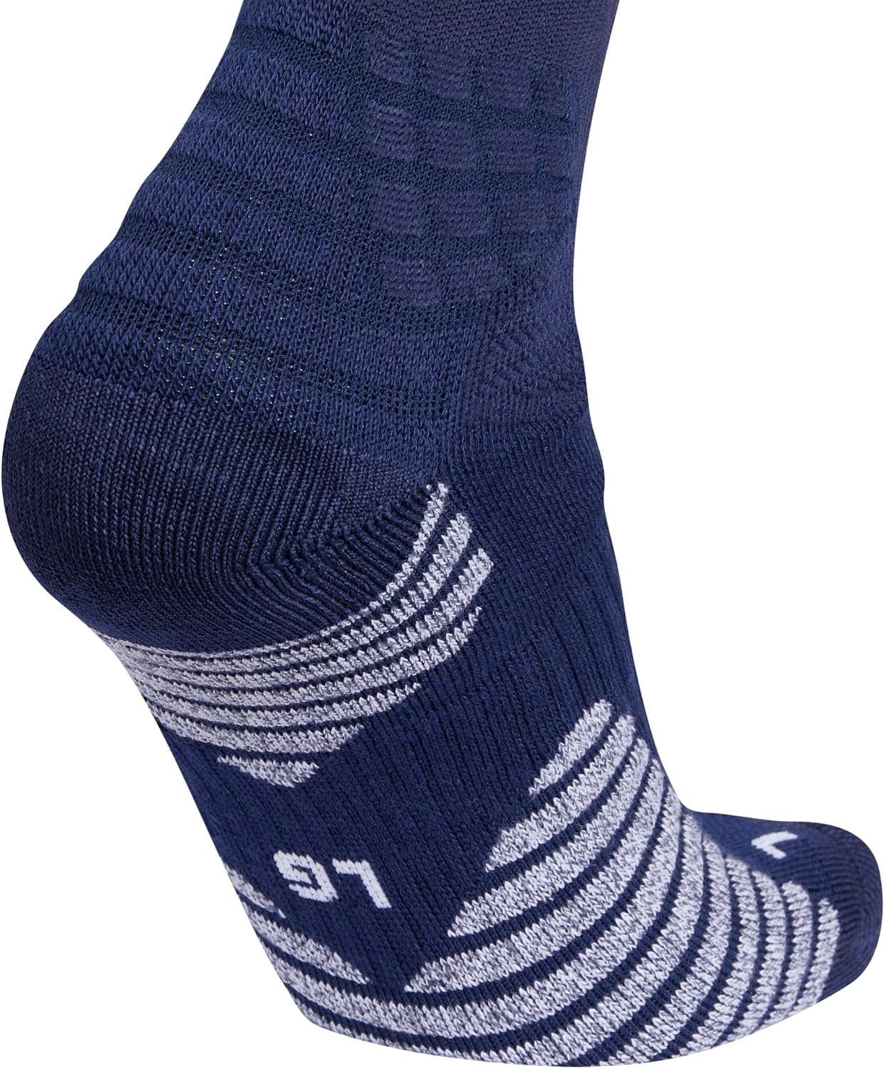 image:imageadidas Unisex Select Basketball Socks 1 PairTeam Navy BlueWhite1Crew