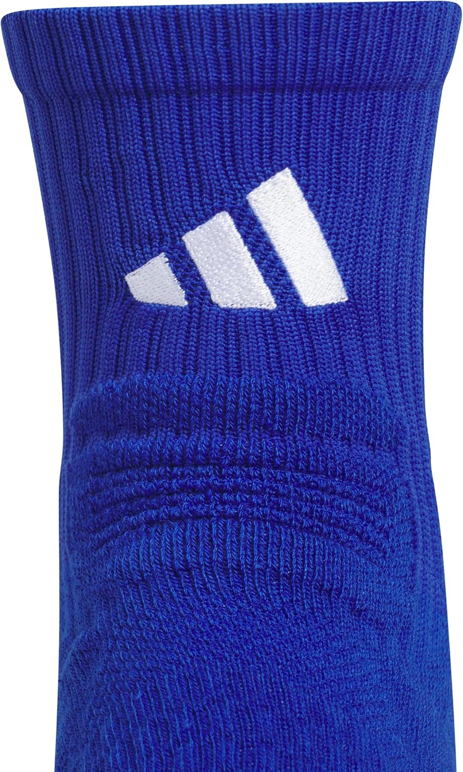 image:imageadidas Unisex Select Basketball Socks 1 PairTeam Royal BlueWhite2Quarter
