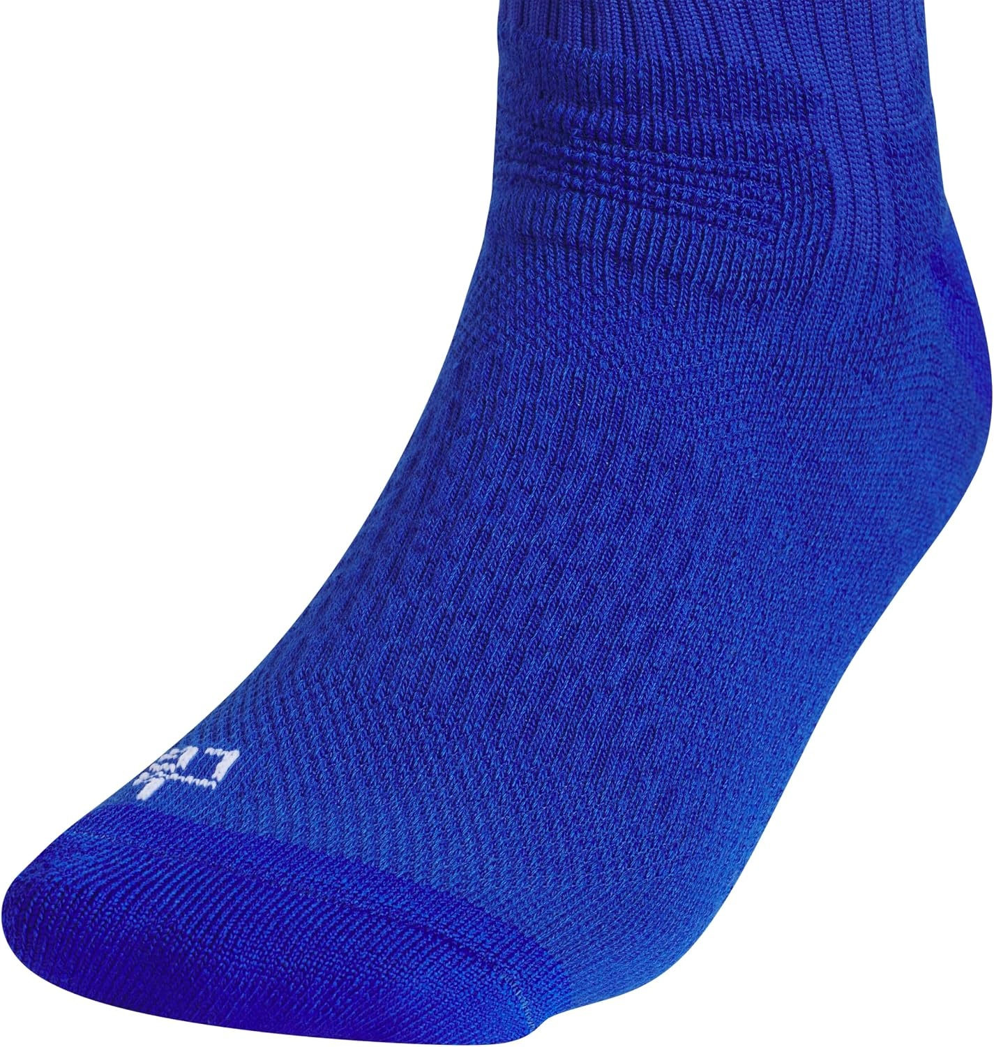 image:imageadidas Unisex Select Basketball Socks 1 PairTeam Royal BlueWhite2Quarter