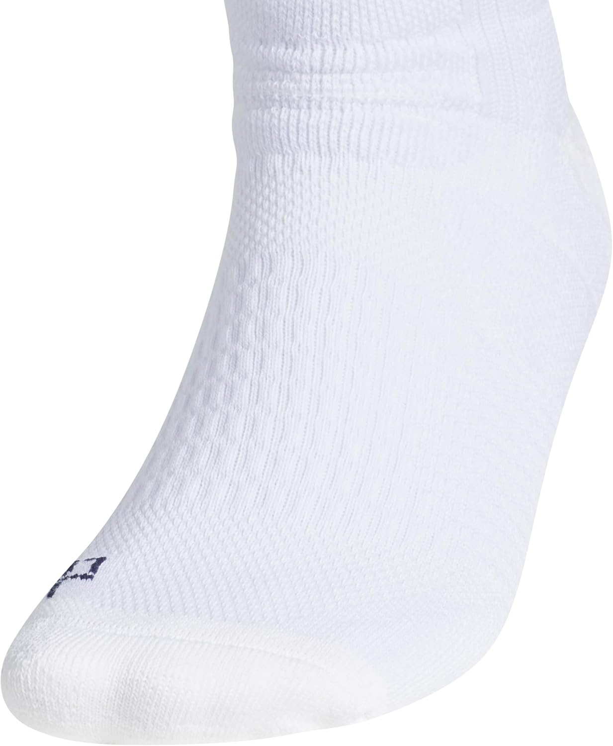 image:imageadidas Unisex Select Basketball Socks 1 PairWhiteTeam Navy Blue 22Quarter