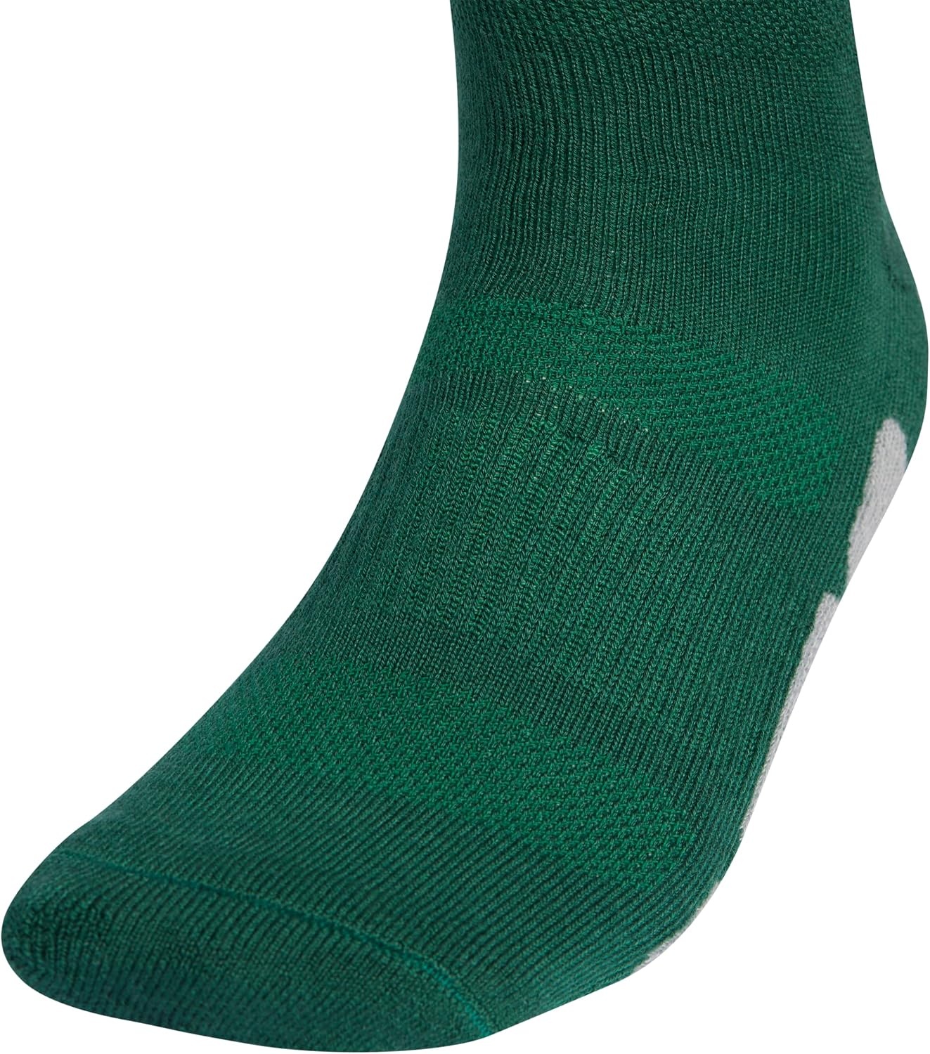 image:imageadidas Utility All Sport Socks for Men Women Youth Boys and Girls 1PackTeam Dark GreenWhite2