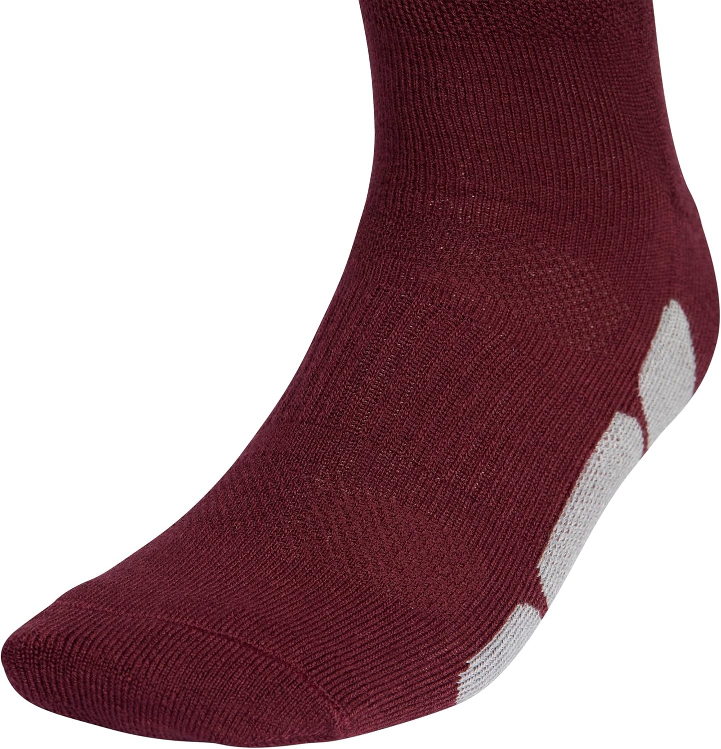 image:imageadidas Utility All Sport Socks for Men Women Youth Boys and Girls 1PackTeam MaroonWhite2