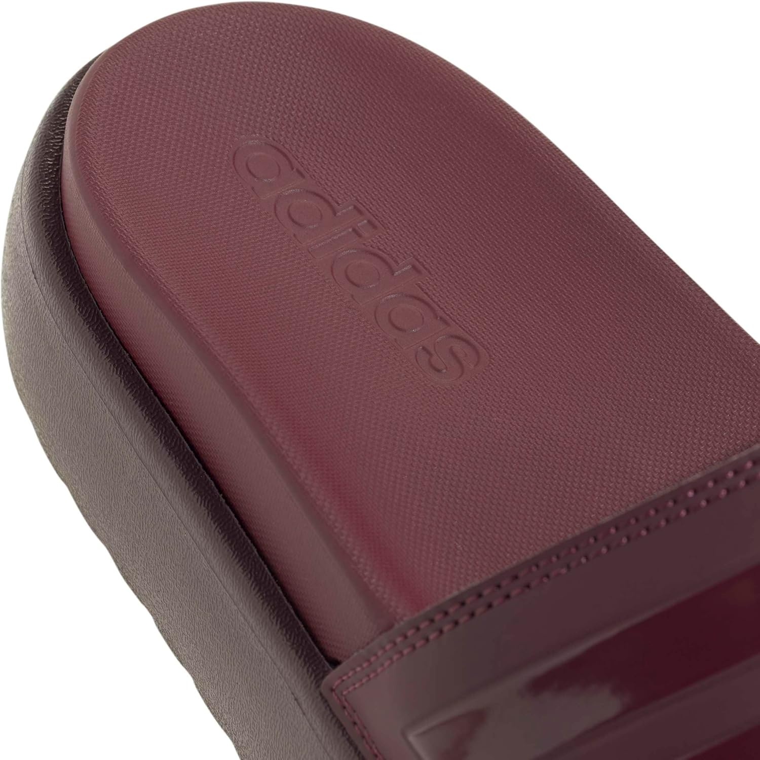 image:imageadidas Womens Adilette Platform Slide SandalsMaroonMaroonShadow Red