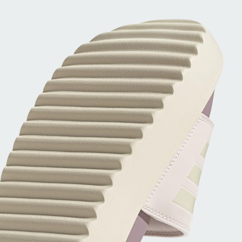 image:imageadidas Womens Adilette Platform Slide SandalsPutty MauveWonder WhitePreloved Fi