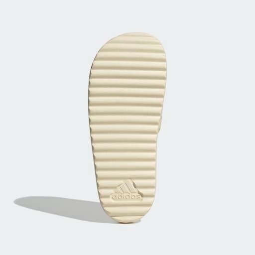 image:imageadidas Womens Adilette Platform Slide SandalsWarm VanillaSemi Lucid RedSemi Lucid Red