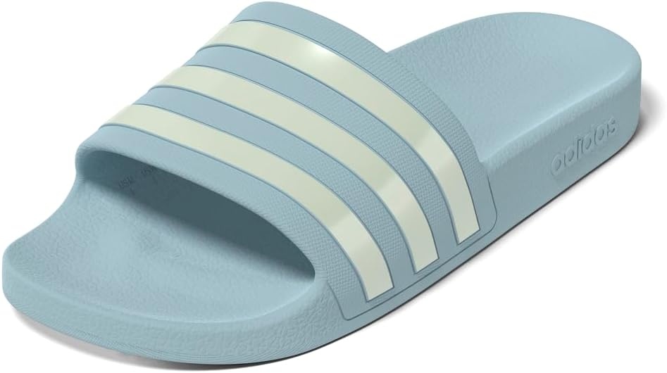 image:imageadidas Womens Adilette SandalGlow BlueZero MetallicZero Metallic