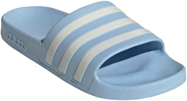 image:imageadidas Womens Adilette SandalGlow BlueZero MetallicZero Metallic