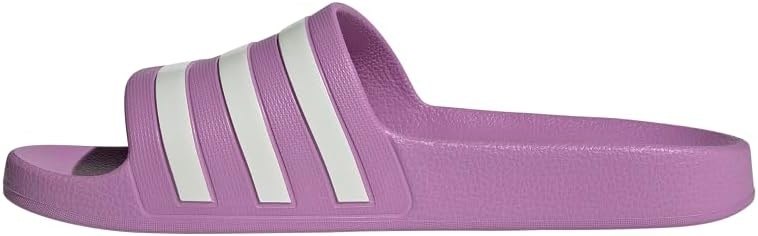 image:imageadidas Womens Adilette SandalPreloved PurpleOff WhiteGrey