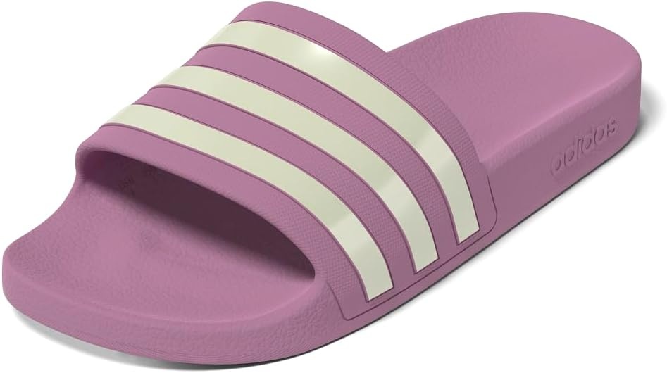 image:imageadidas Womens Adilette SandalPreloved PurpleOff WhiteGrey