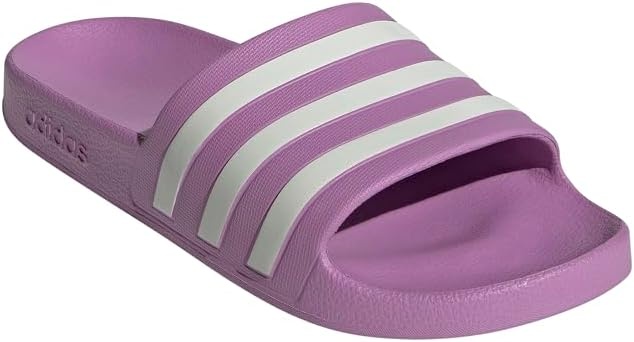 image:imageadidas Womens Adilette SandalPreloved PurpleOff WhiteGrey