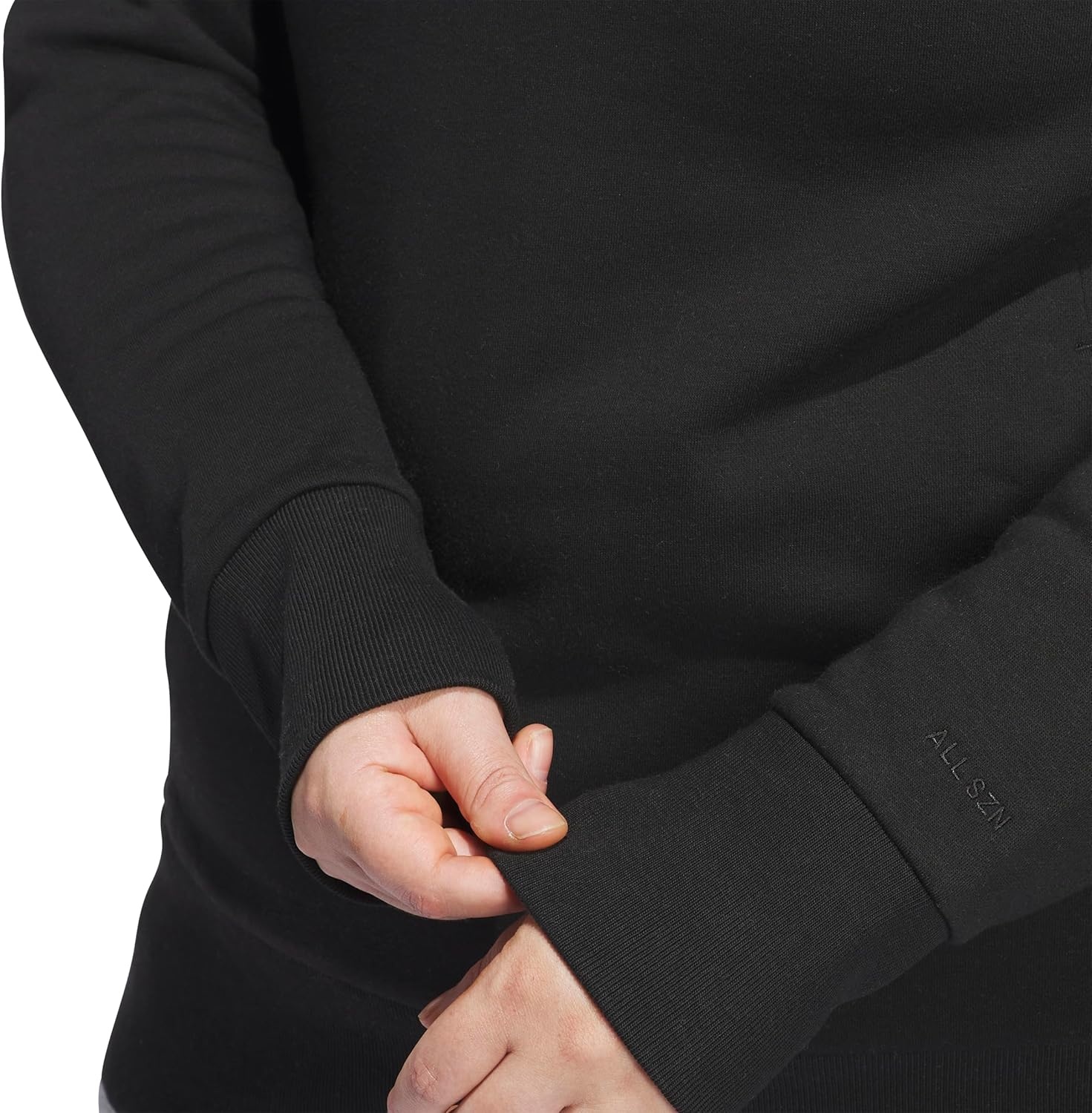 image:imageadidas Womens All Szn Fleece Loose HoodieBlack