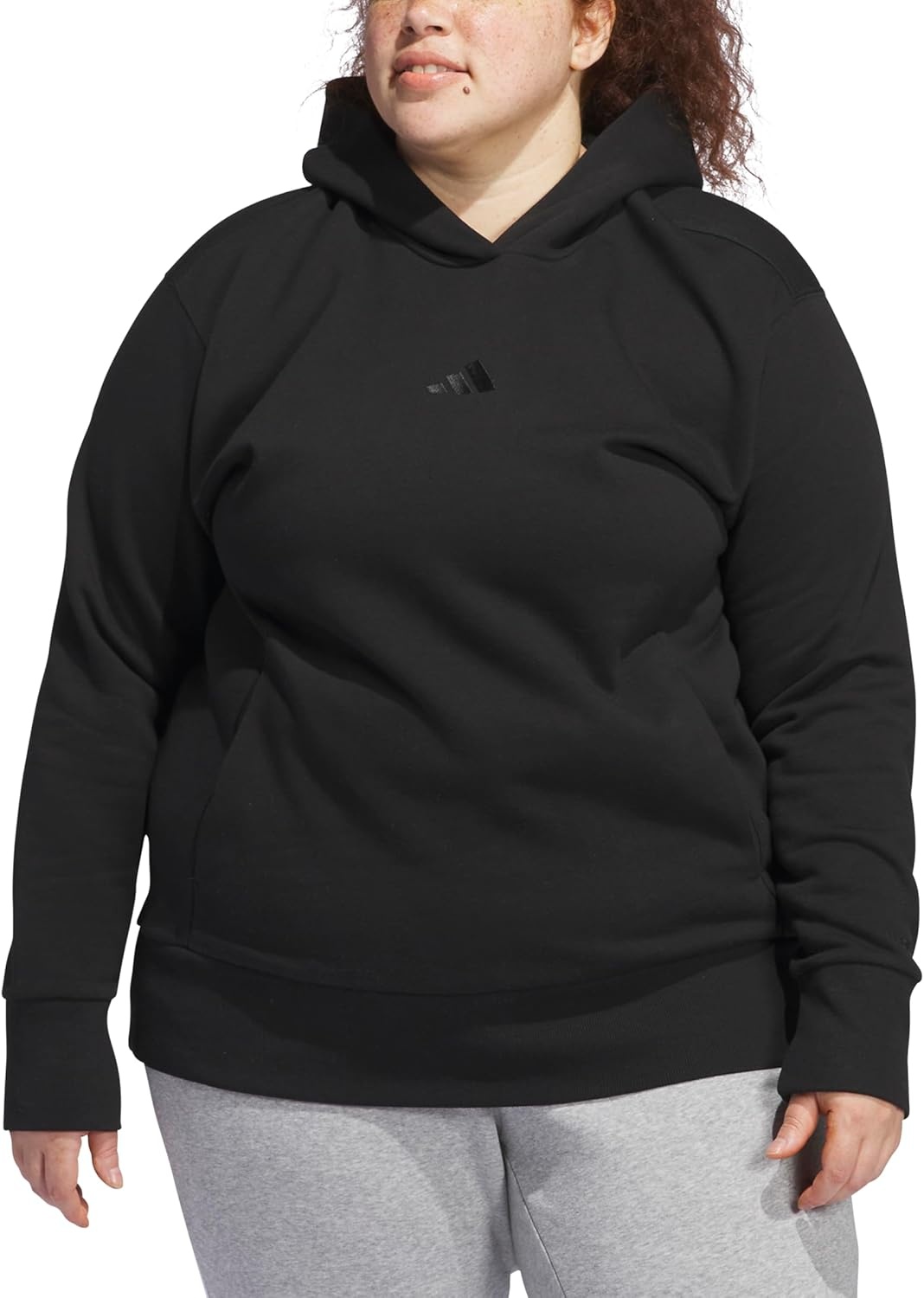 image:imageadidas Womens All Szn Fleece Loose HoodieBlack