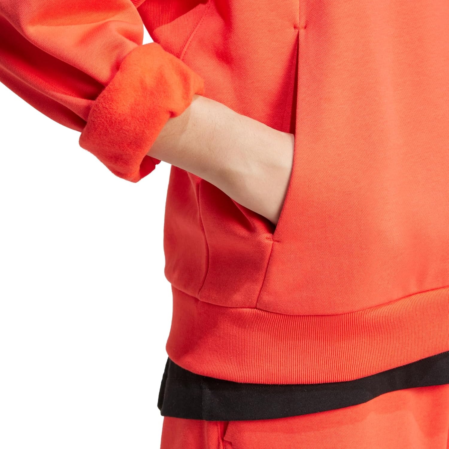 image:imageadidas Womens All Szn Fleece Loose HoodieBright Red