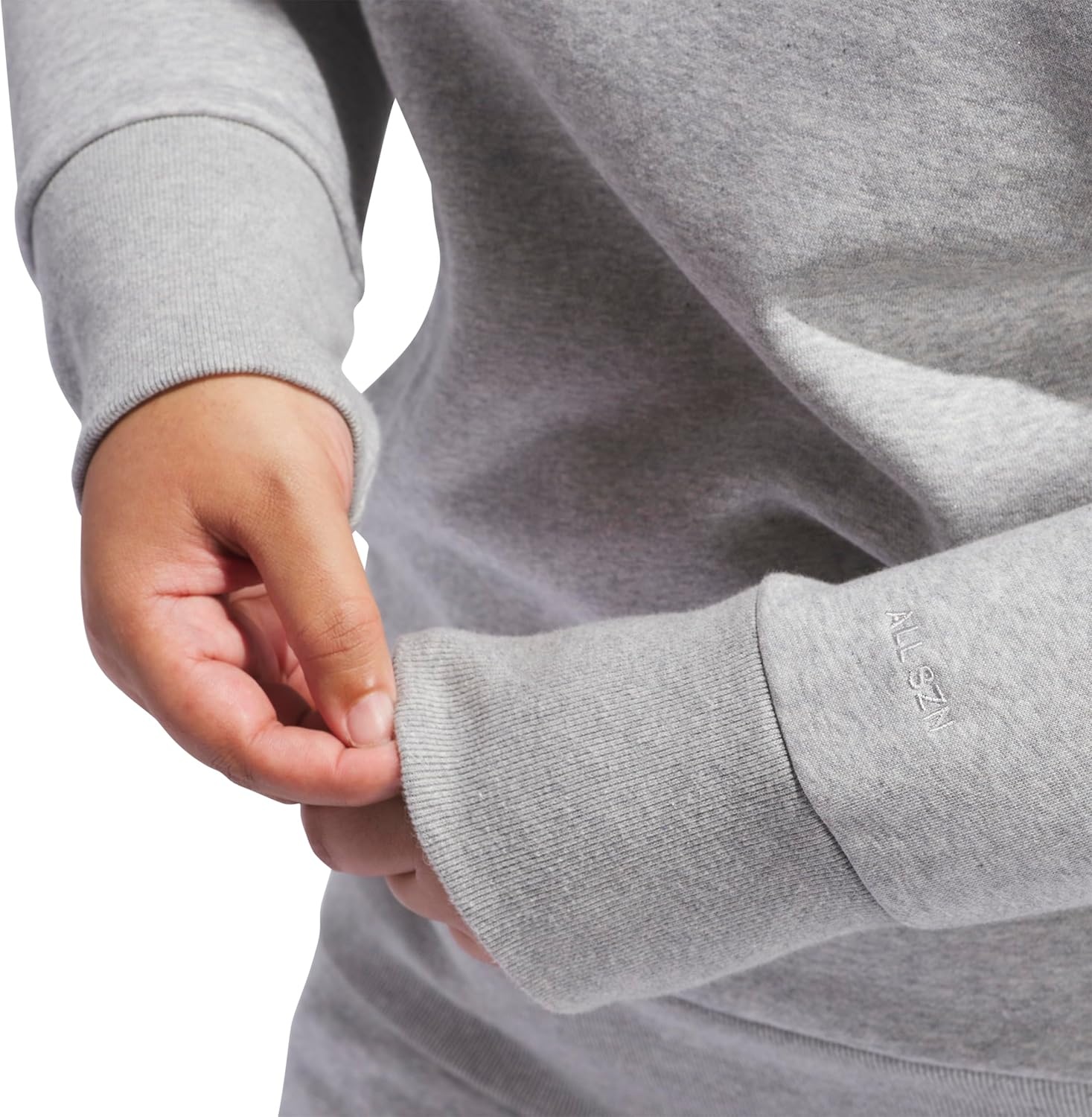 image:imageadidas Womens All Szn Fleece Loose HoodieMedium Grey Heather