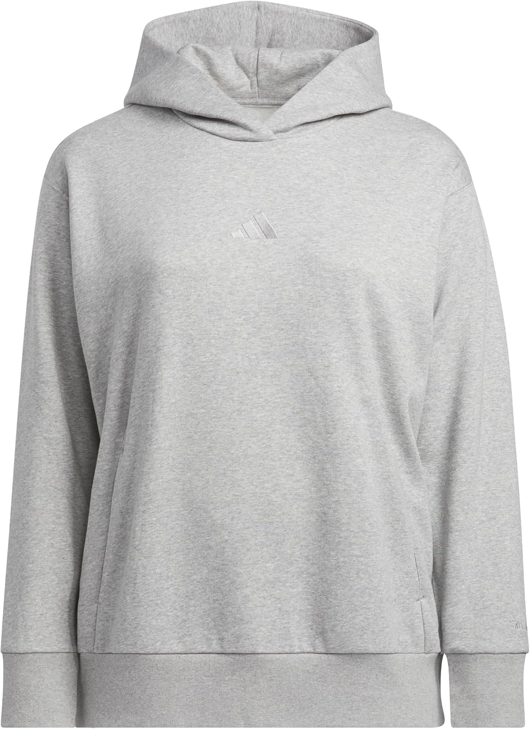image:imageadidas Womens All Szn Fleece Loose HoodieMedium Grey Heather