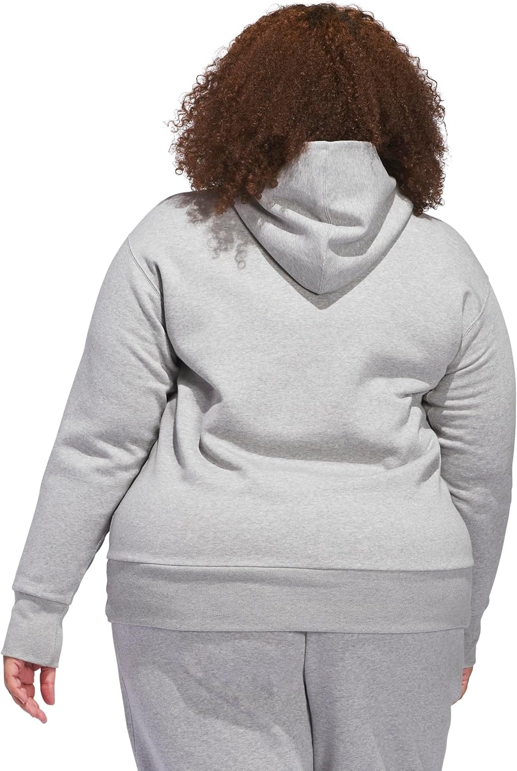 image:imageadidas Womens All Szn Fleece Loose HoodieMedium Grey Heather